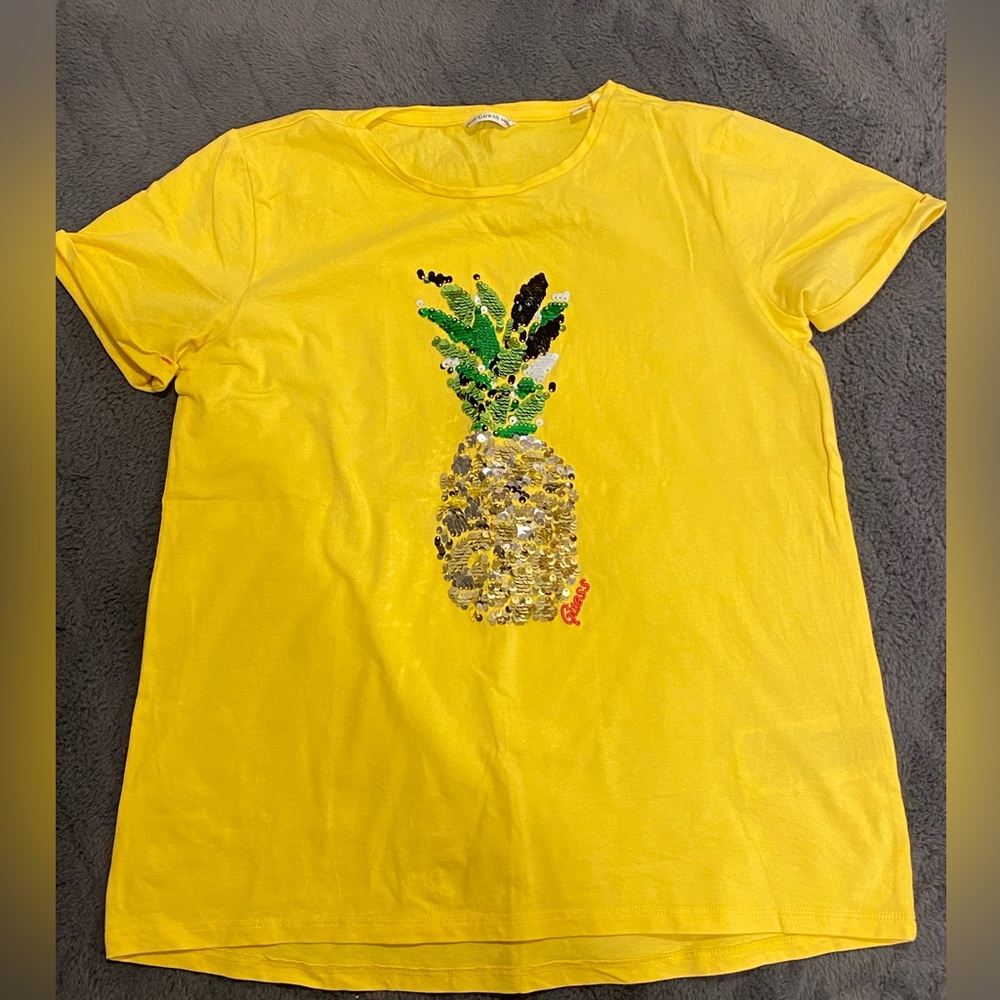 Guess Girls Pineapple Tee